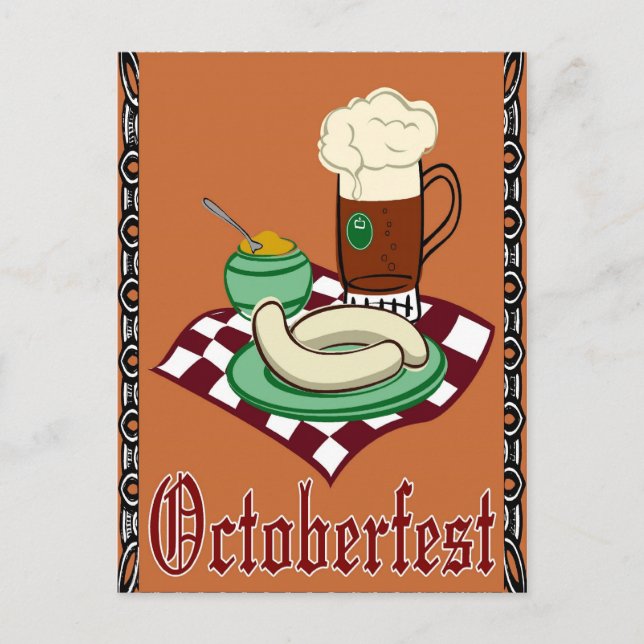 Octoberfest ,Oktoberfest,German Postcard (Front)