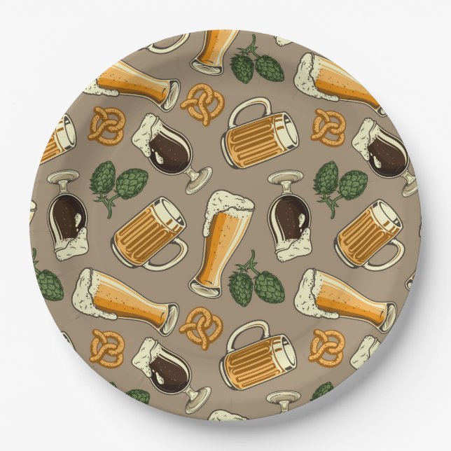 Octoberfest Paper Plate (Front)