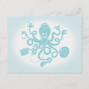 Octonurse Postcard