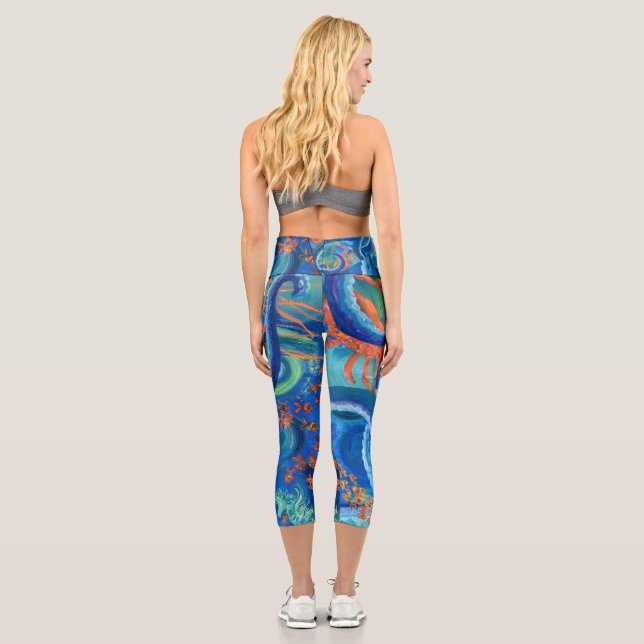 Octopacifica Capril Yoga Leggings (Back)