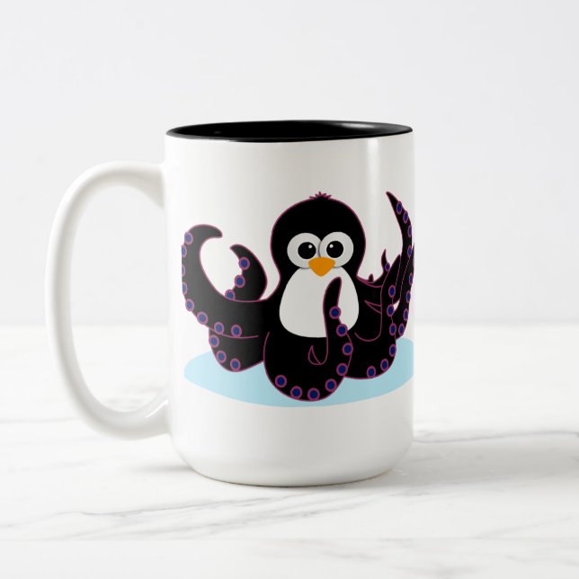 Octopenguin Mug (Left)