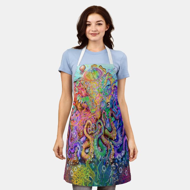 Octopi Apron (Worn)
