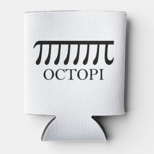 Octopi - Funny Pi Octopus Math Can Cooler