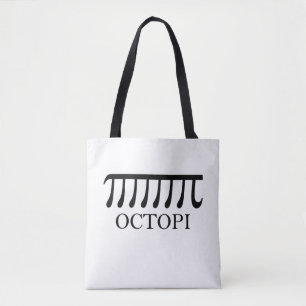 Octopi - Funny Pi Octopus Math Tote Bag