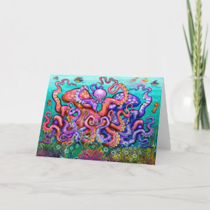 Octopi Parenti Card