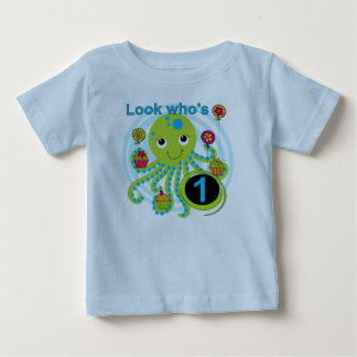 Octopus 1st Birthday T-shirts and Gifts