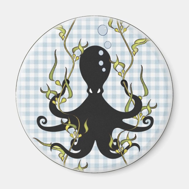 Octopus 2'25" Magnet (Front)