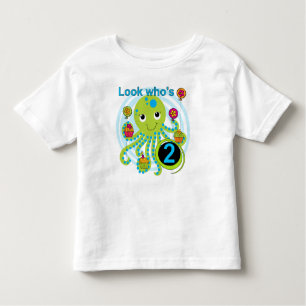 Octopus 2nd Birthday T shirts and Gifts