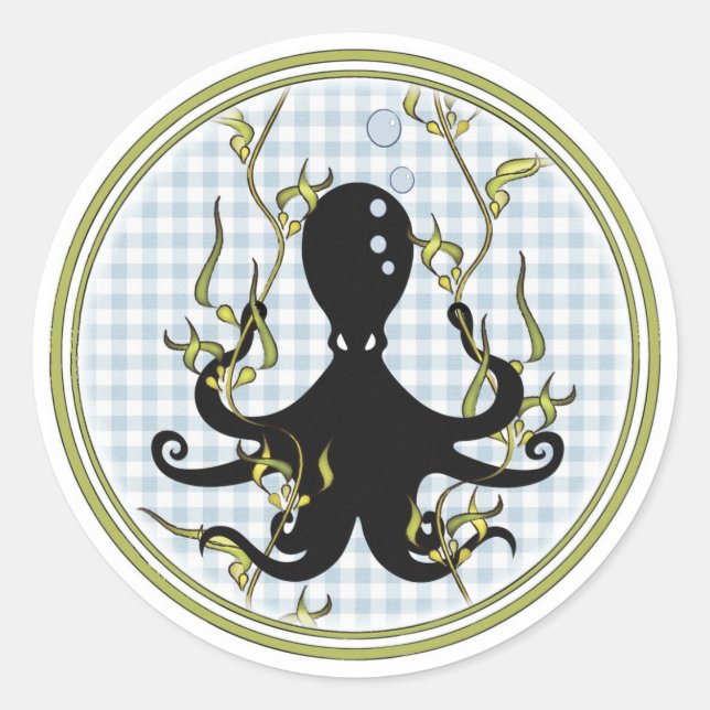 Octopus 3" Stickers (Front)