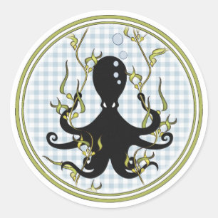 Octopus 3" Stickers