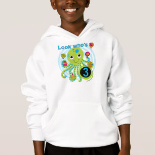 Octopus 3rd Birthday T-shirts and Gifts