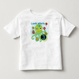 Octopus 3rd Birthday T-shirts and Gifts