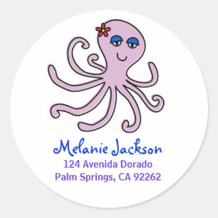 Octopus Address Labels
