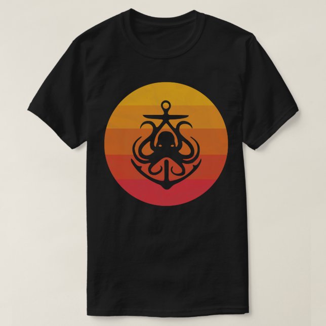 Octopus Anchor T-Shirt (Design Front)