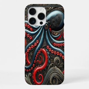 Octopus Art: A Vibrant Creation iPhone 16 Pro Max Case