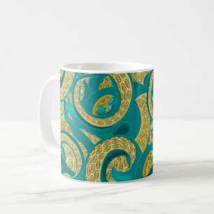 Octopus Art Coffee Mug