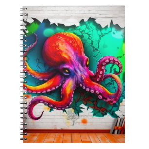 Octopus Art Notebook