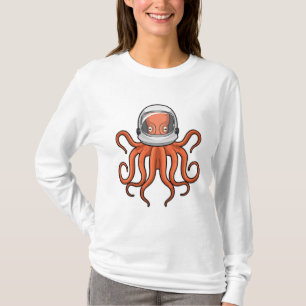 Octopus as Astronaut T-Shirt