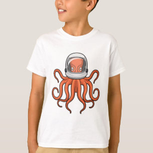 Octopus as Astronaut T-Shirt
