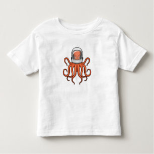 Octopus as Astronaut Toddler T-Shirt