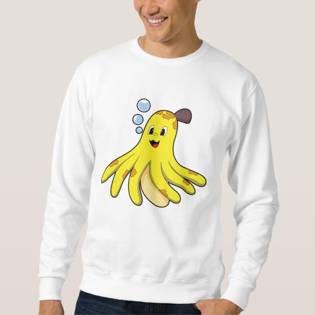 Octopus as Banana Sweatshirt (Front)