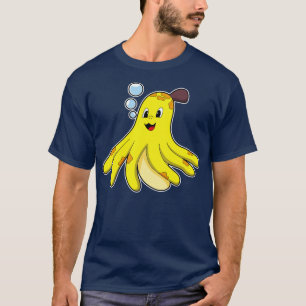 Octopus as Banana T-Shirt