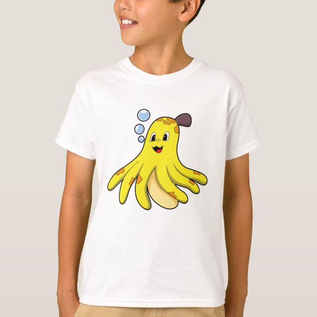 Octopus as Banana T-Shirt (Front)
