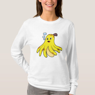 Octopus as Banana T-Shirt