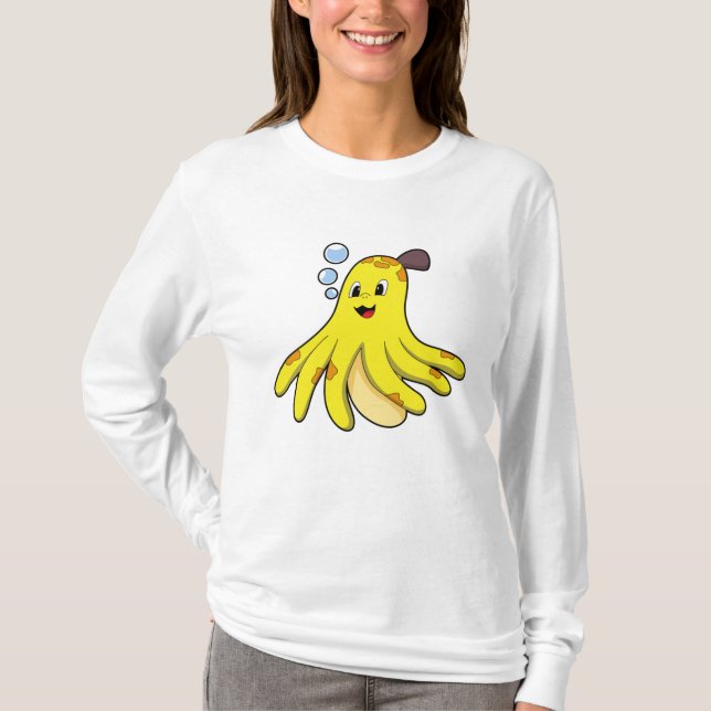 Octopus as Banana T-Shirt (Front)