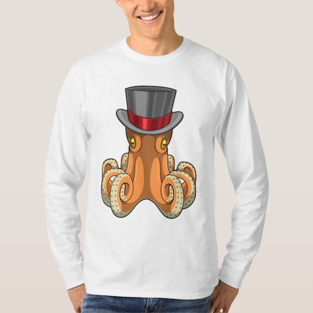 Octopus as Gentleman with Top hat (Front)