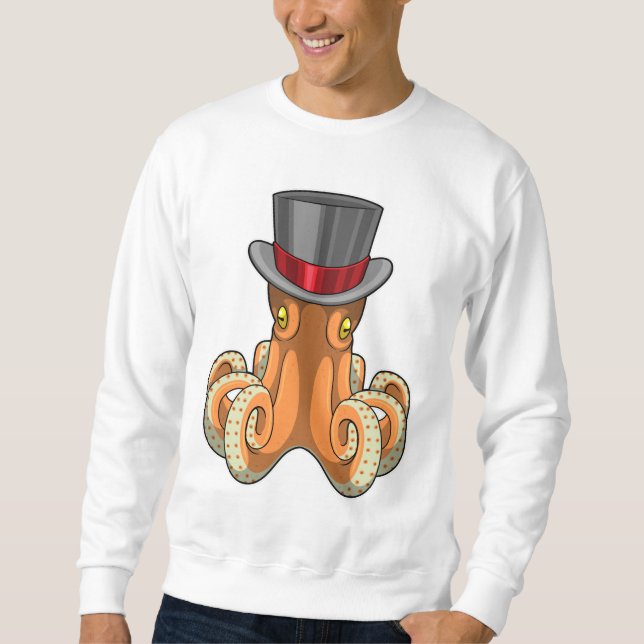 Octopus as Gentleman with Top hat (Front)