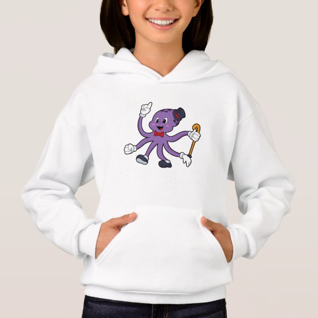 Octopus as Magician with Hat (Front)