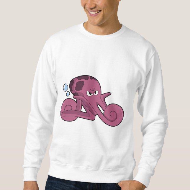 Octopus as Motorycycle Sweatshirt (Front)