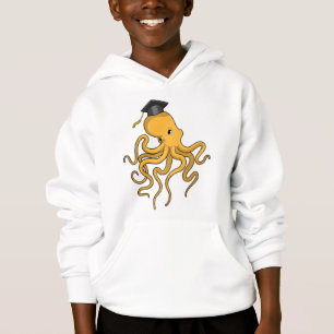Octopus as Student with Diploma
