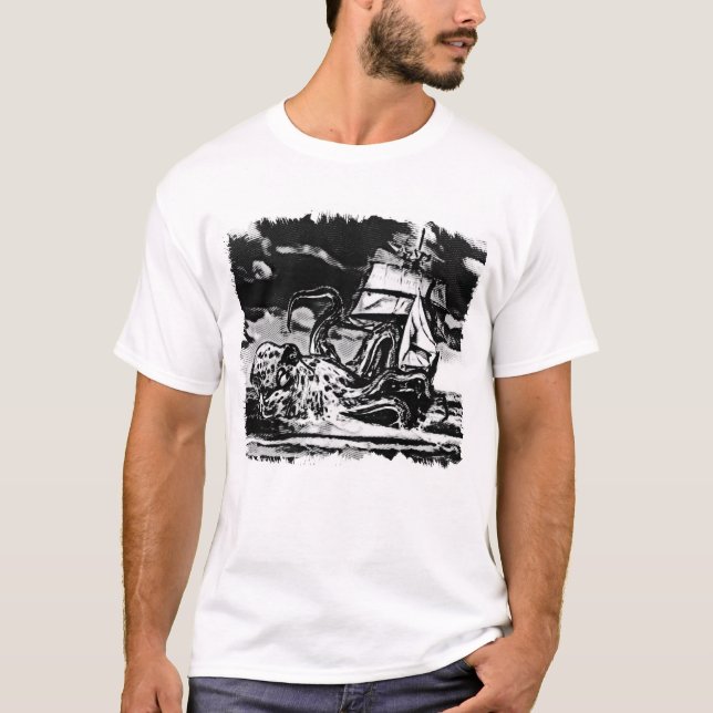 Octopus Attack T-Shirt (Front)