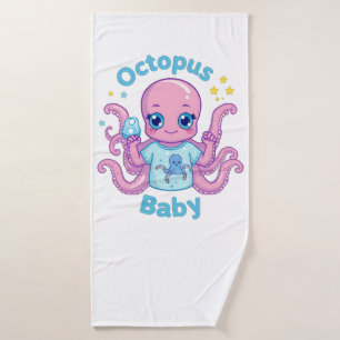 Octopus Baby Bath Towel