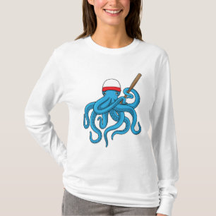 Octopus Baseball bat Baseball T-Shirt