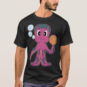 Octopus Basketball player Basketball Sports T-Shirt