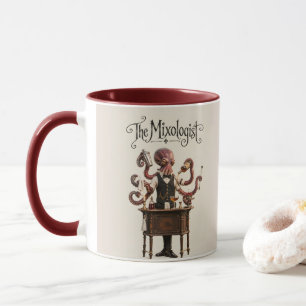 Octopus Behind the Bar Mug