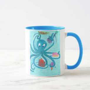 Octopus Birthday Mug
