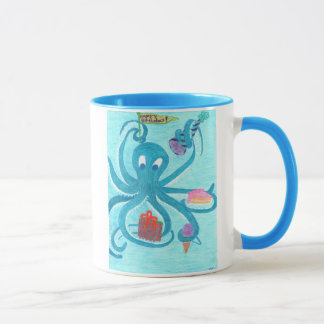 Octopus Birthday Mug