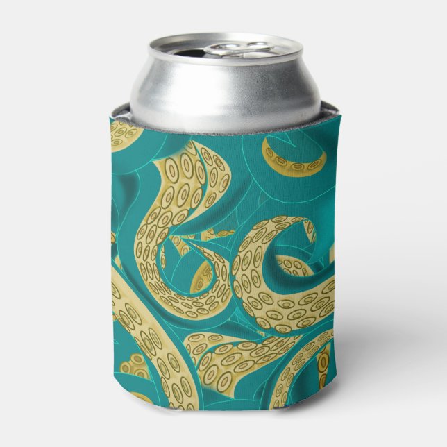 Octopus Can Cooler (Can Front)