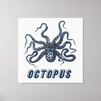 Octopus  canvas print
