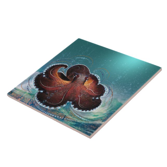 OCTOPUS - Ceramic Tile (Side)