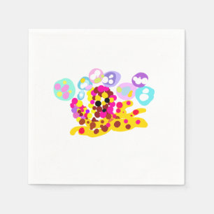 Octopus cute napkin