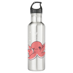 Octopus Dabbing Japanese Kawaii Cute Funny 710 Ml Water Bottle