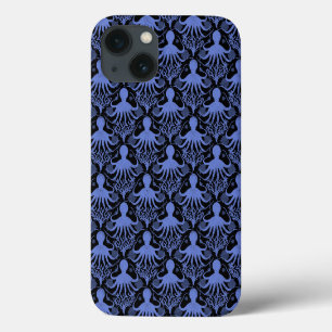 Octopus (dark background) iPhone 13 case