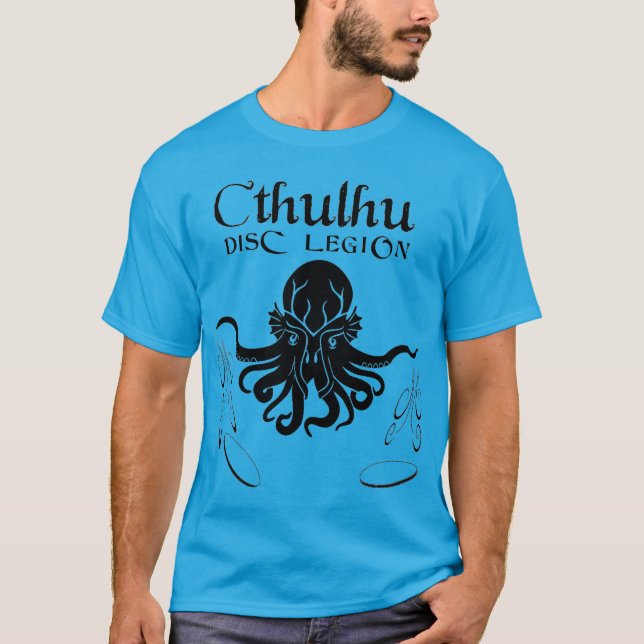 octopus disc player t shirt (Front)