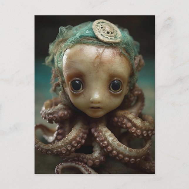 Octopus Doll Postcard (Front)