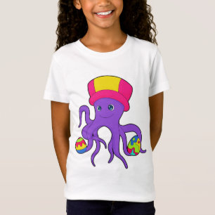 Octopus Easter Easter eggs T-Shirt